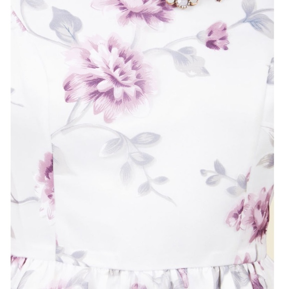 Thriving Lifestyle Fit and Flare Dress in Zinnia - Picture 3 of 4